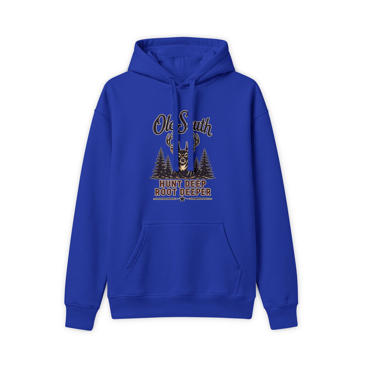 Hunting Hoodie - "Old South Hunt Deep Root Deeper" Pullover