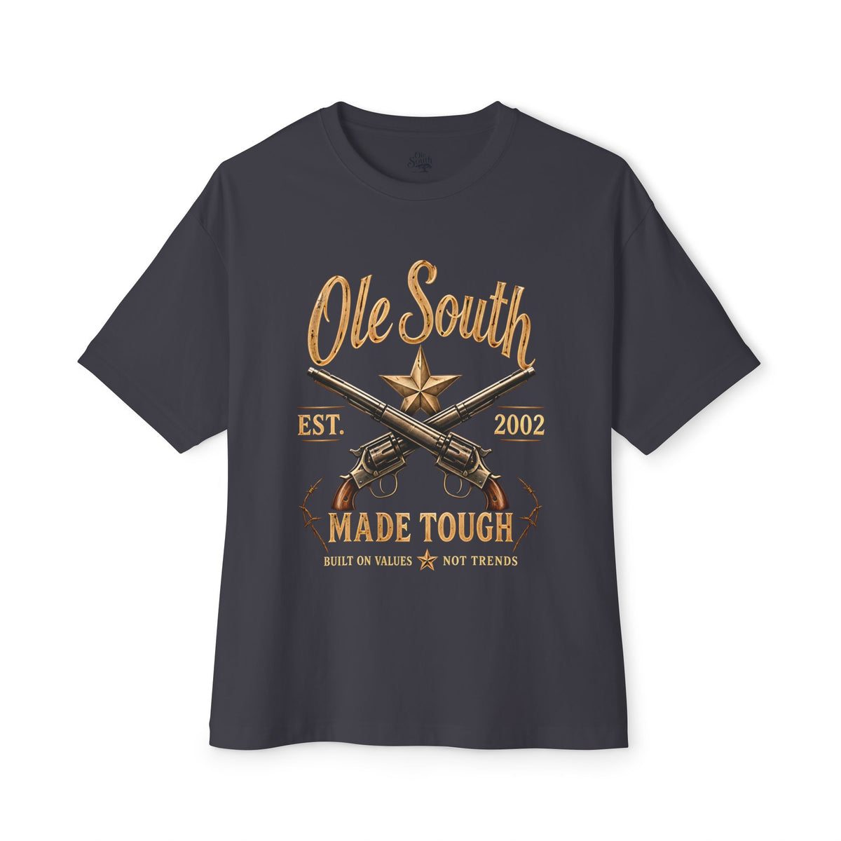 Ole South 'Made Tough' Tee — Southern Vintage Pistols Graphic T‑Shirt