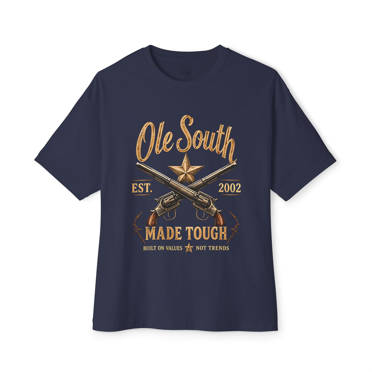 Ole South 'Made Tough' Tee — Southern Vintage Pistols Graphic T‑Shirt