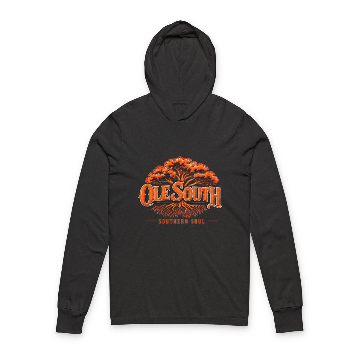 Ole South Hooded Long Sleeve Tee — Southern Soul Graphic