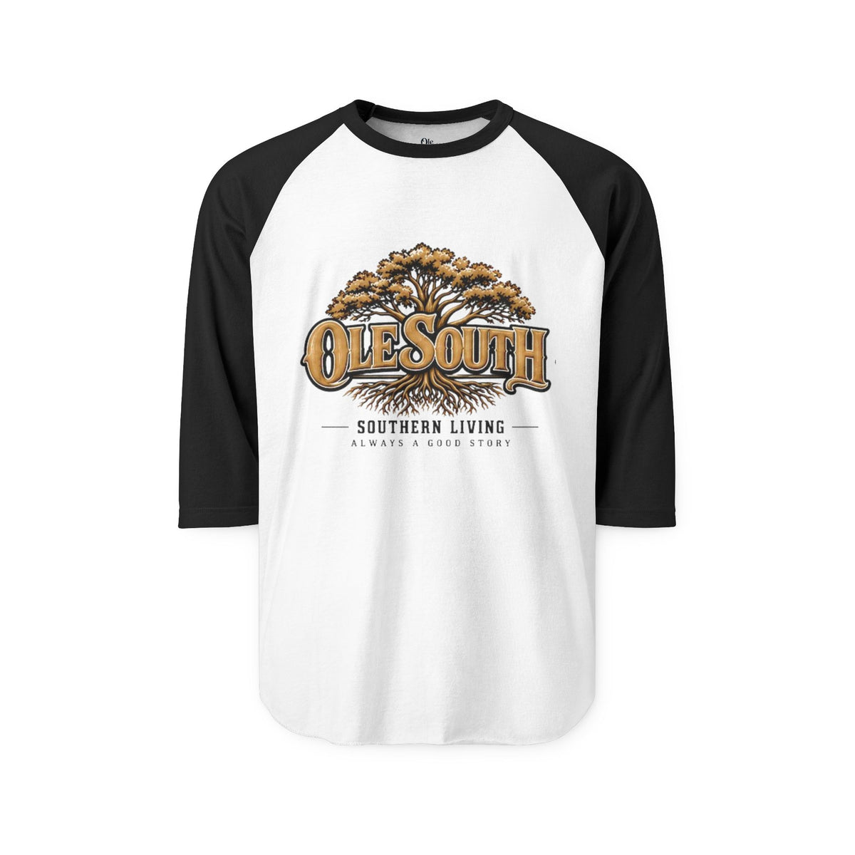 Ole South Raglan Shirt – Southern Living Tree Graphic 3/4 Sleeve