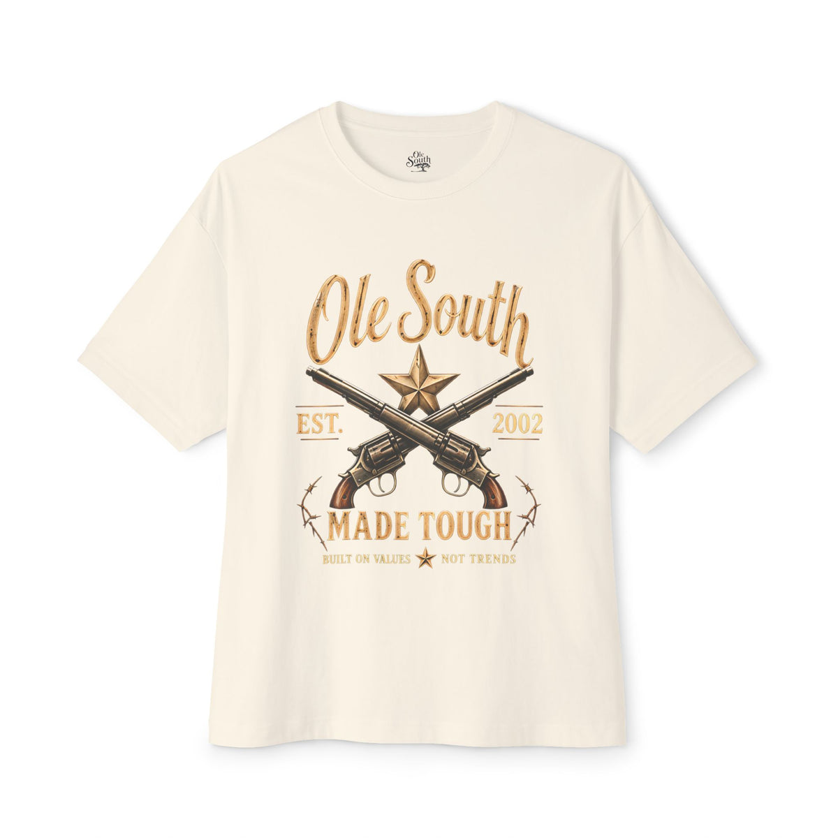 Ole South 'Made Tough' Tee — Southern Vintage Pistols Graphic T‑Shirt