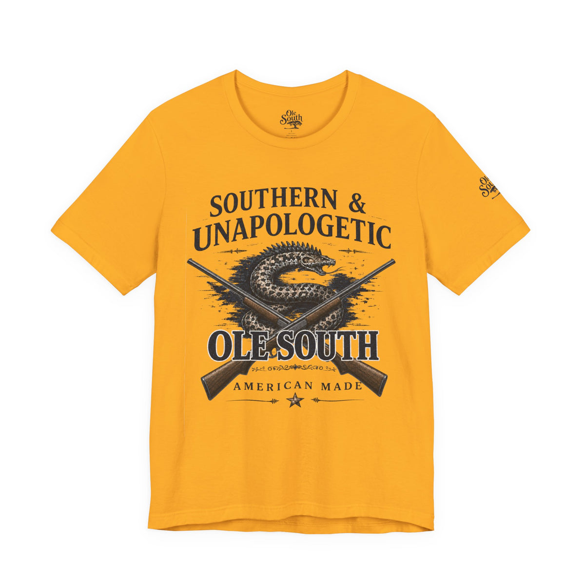Southern & Unapologetic Ole South T-Shirt — American Made Vintage Gadsden Design