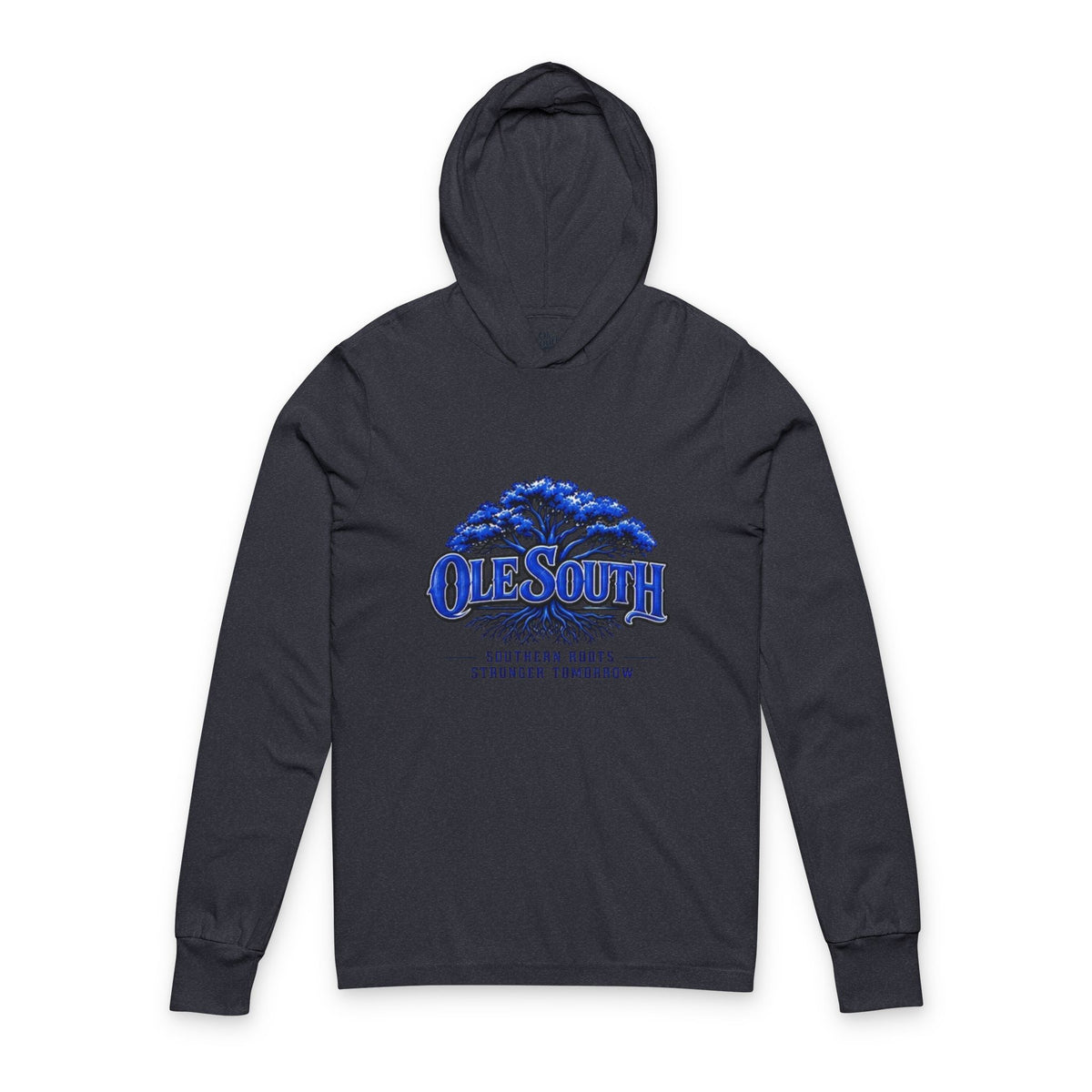 Southern Roots Hooded Long-Sleeve Tee — "Ole South" Graphic Southern Roots Stronger Tomorrow