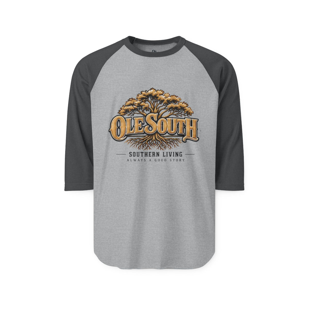 Ole South Raglan Shirt – Southern Living Tree Graphic 3/4 Sleeve
