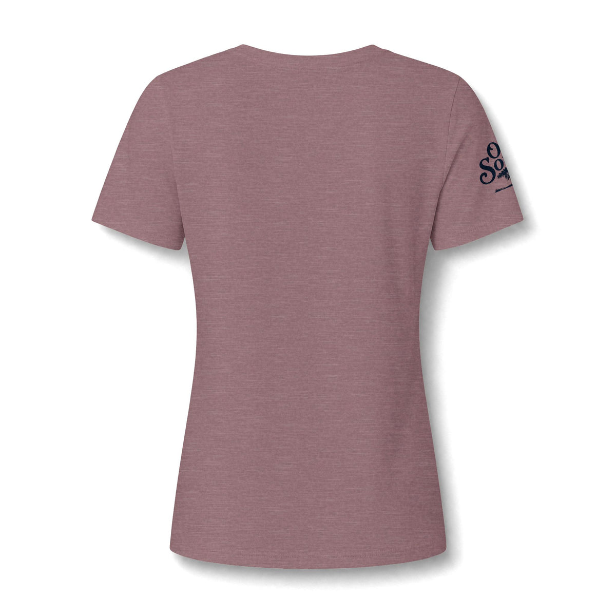 Ole South 'Built Different' V-Neck Tee — Southern Tree Graphic Women's T-Shirt