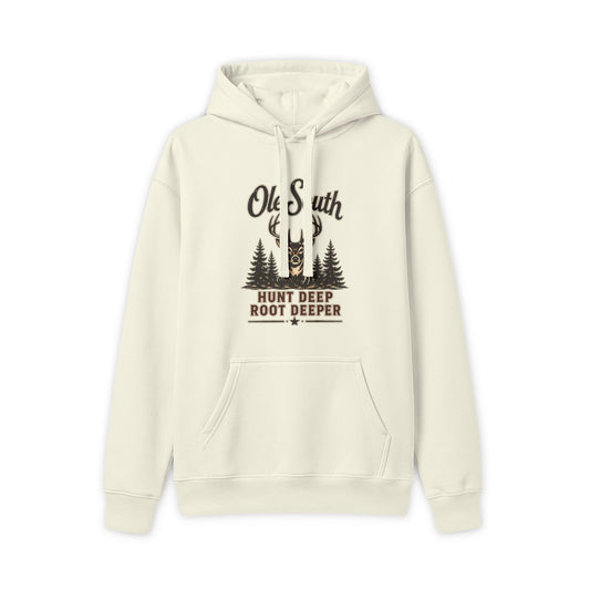 Hunting Hoodie - "Old South Hunt Deep Root Deeper" Pullover