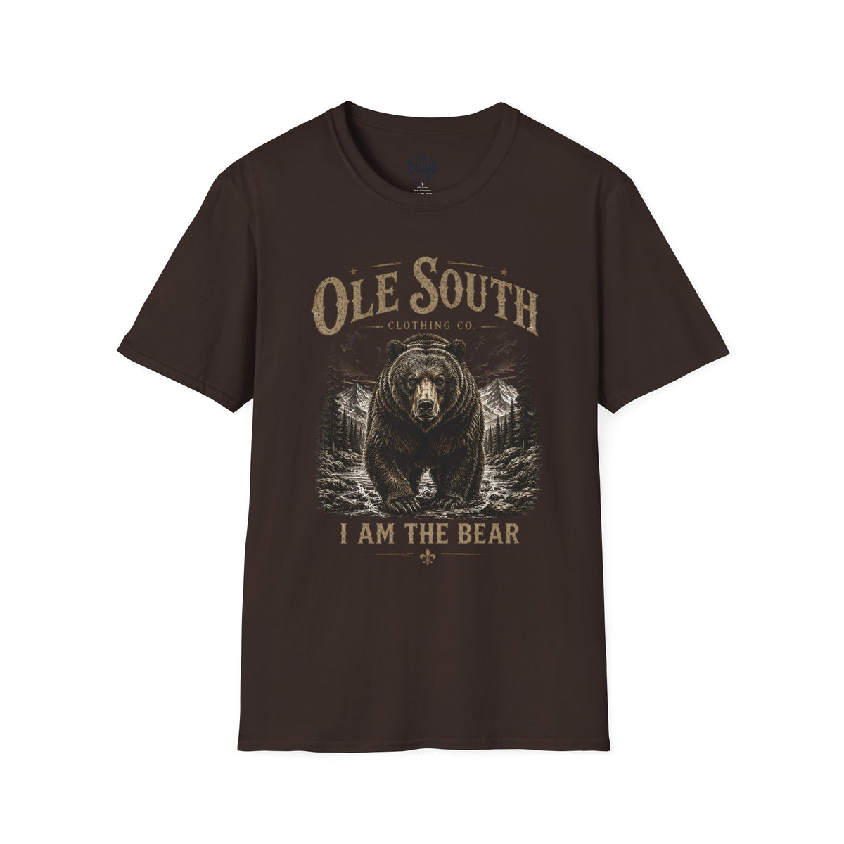 I Am The Bear T-Shirt — Ole South Vintage Bear Graphic Tee