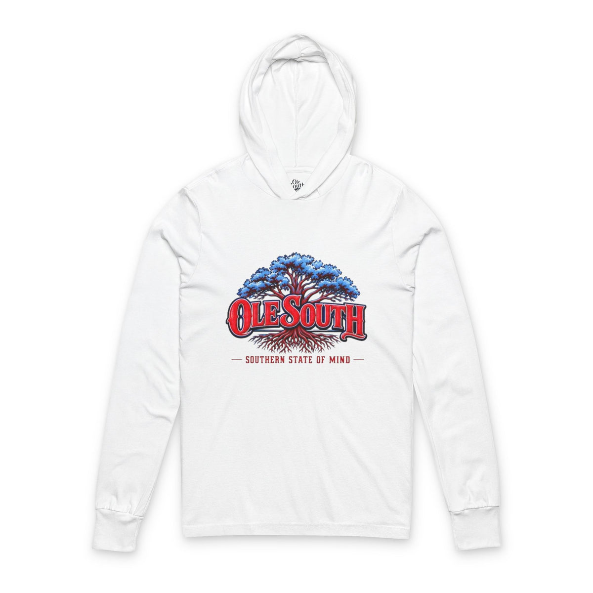Ole South Hooded Long-Sleeve Tee – Southern State of Mind Graphic