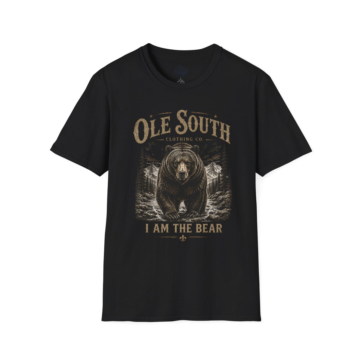 I Am The Bear T-Shirt — Ole South Vintage Bear Graphic Tee