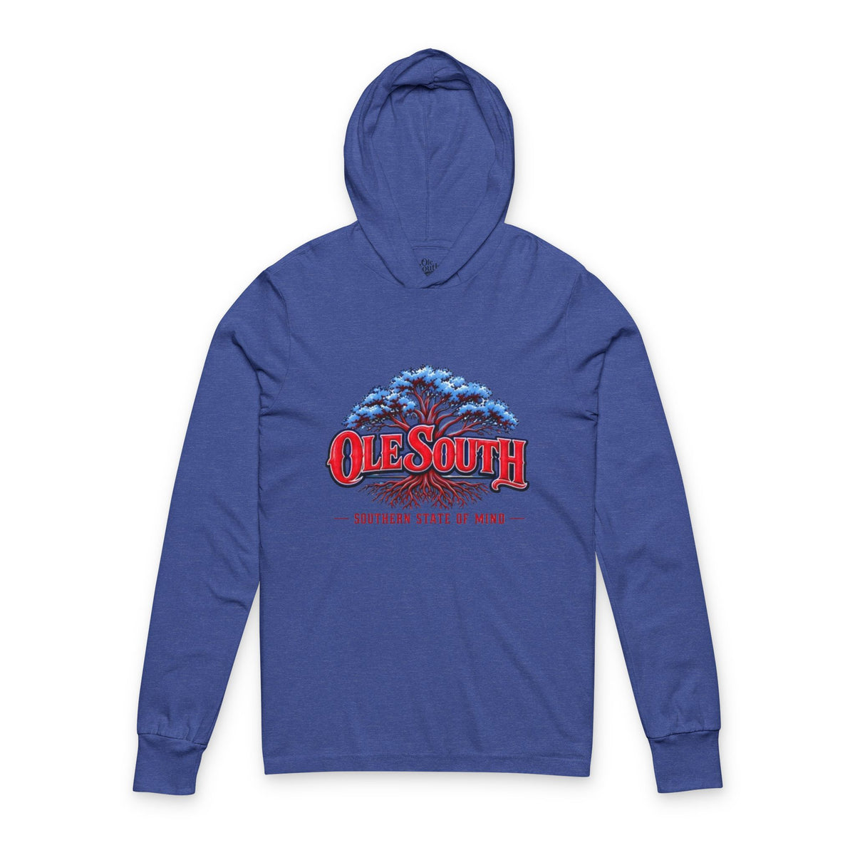 Ole South Hooded Long-Sleeve Tee – Southern State of Mind Graphic