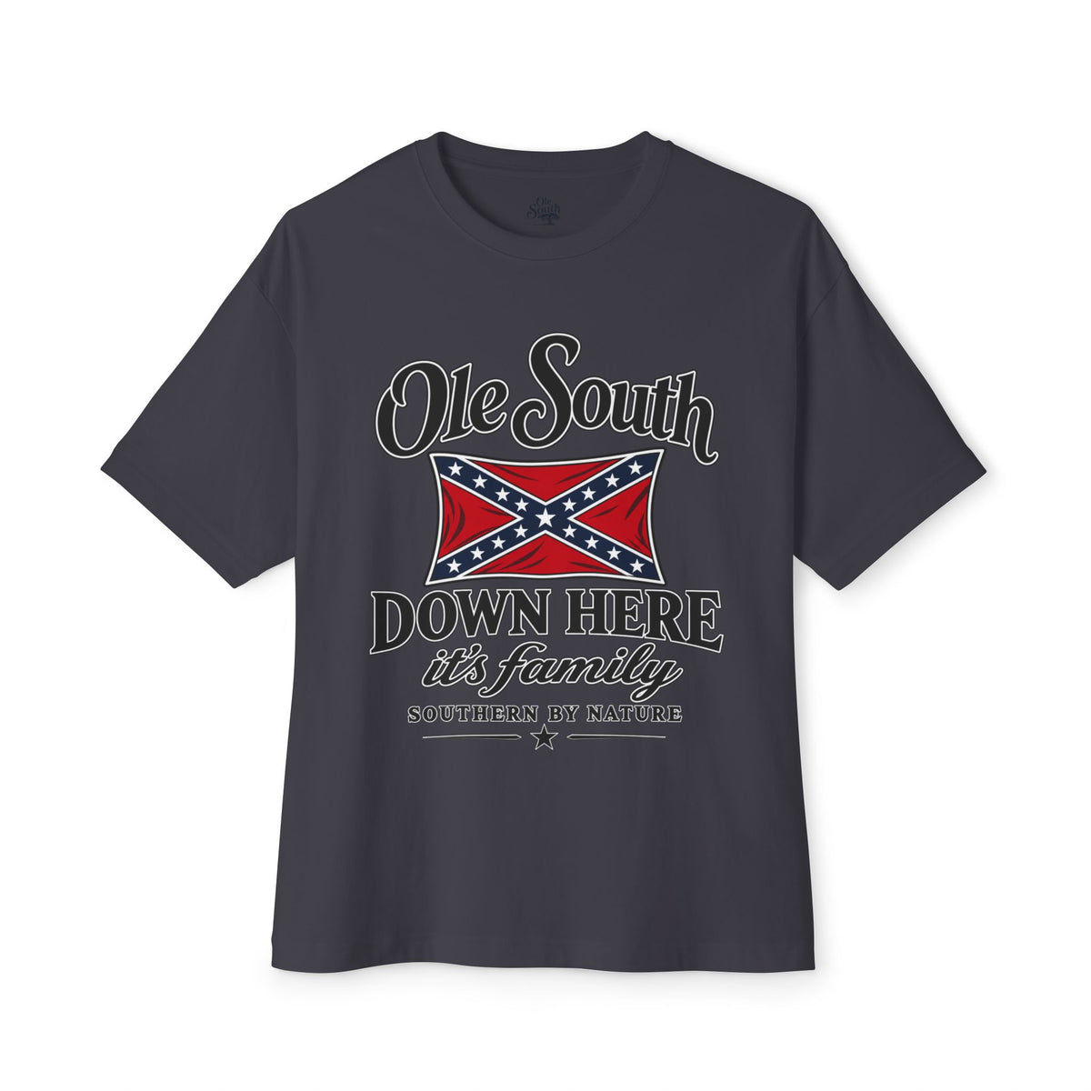 T-Shirt — “Ole South: Down Here It’s Family” Graphic Tee