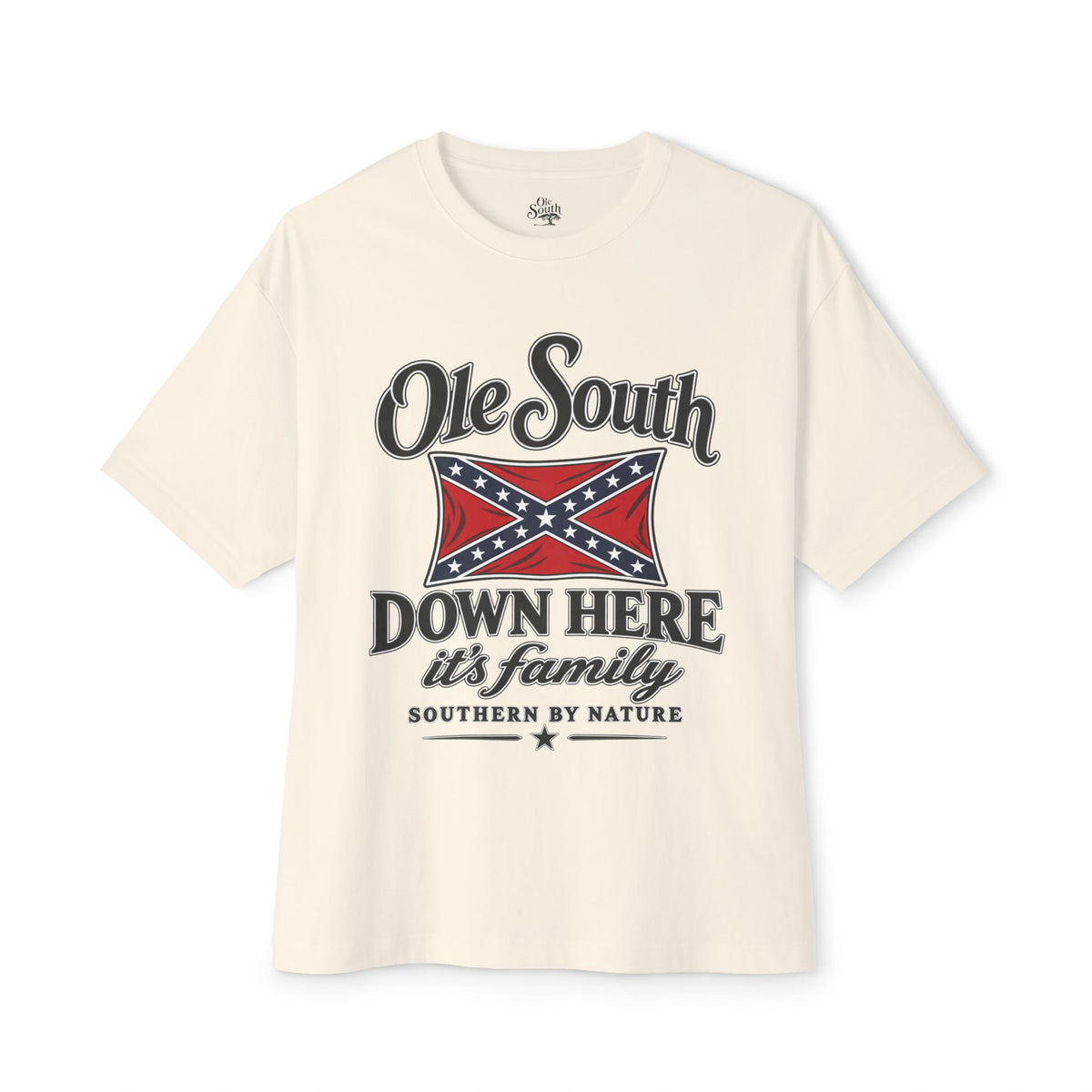 T-Shirt — “Ole South: Down Here It’s Family” Graphic Tee