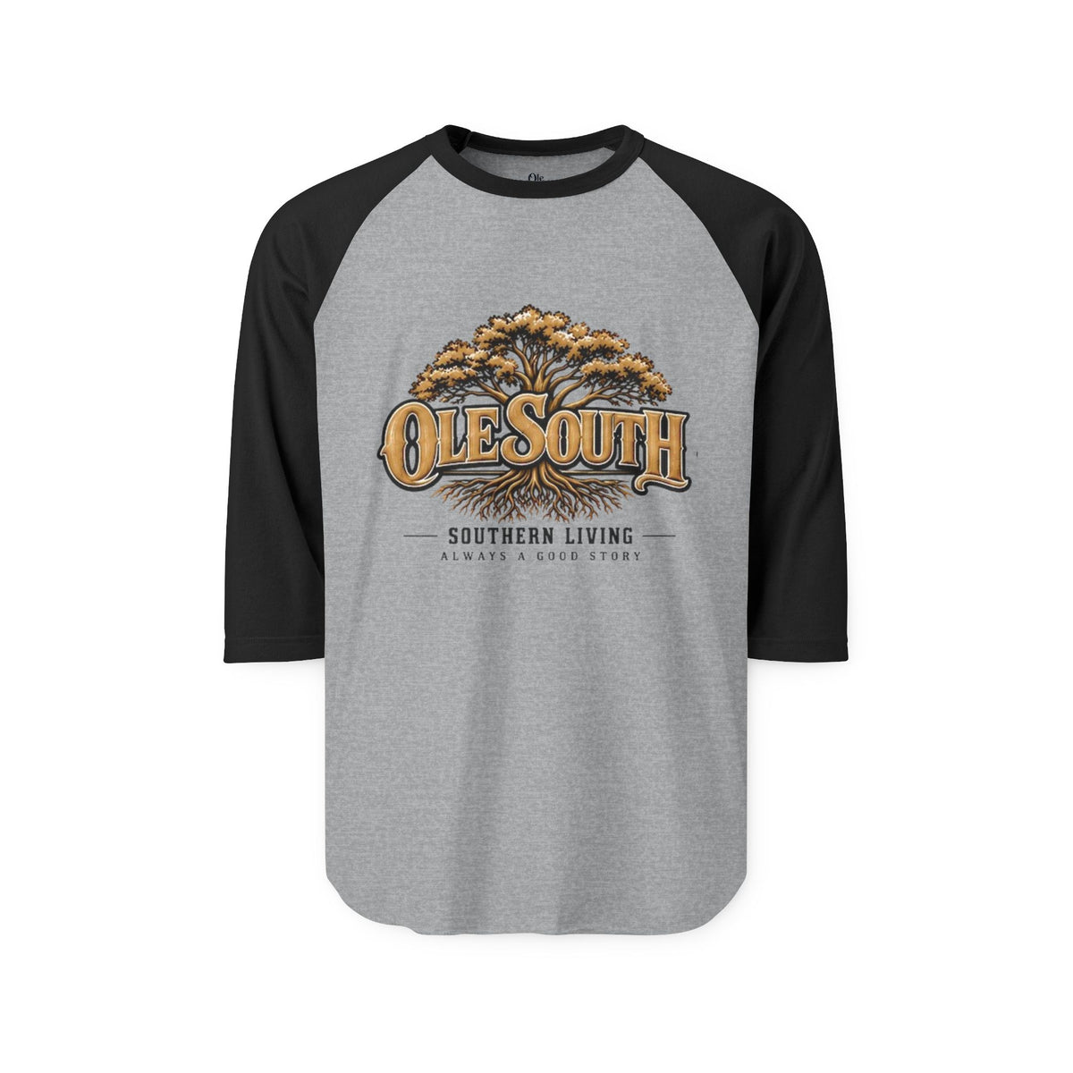 Ole South Raglan Shirt – Southern Living Tree Graphic 3/4 Sleeve
