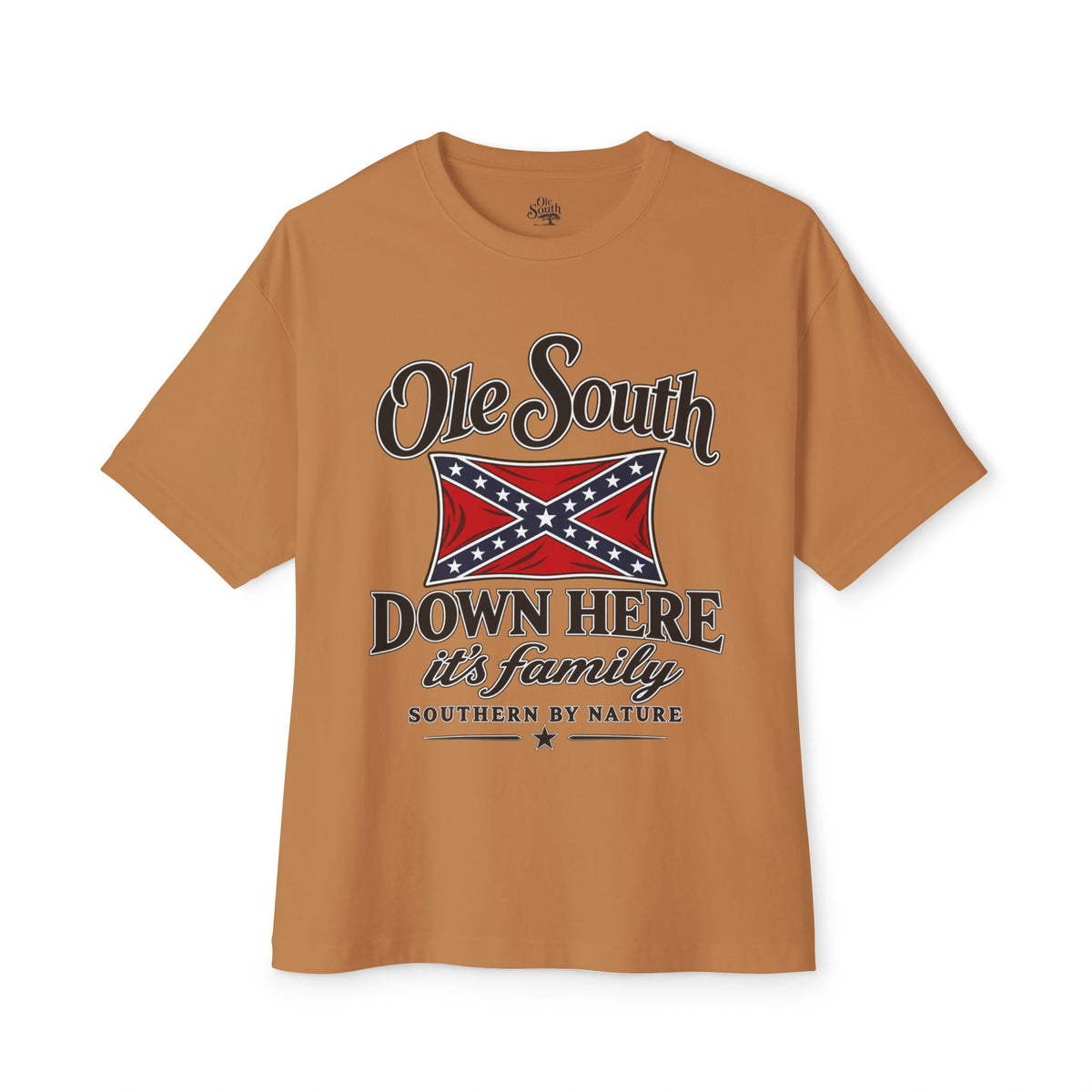 T-Shirt — “Ole South: Down Here It’s Family” Graphic Tee