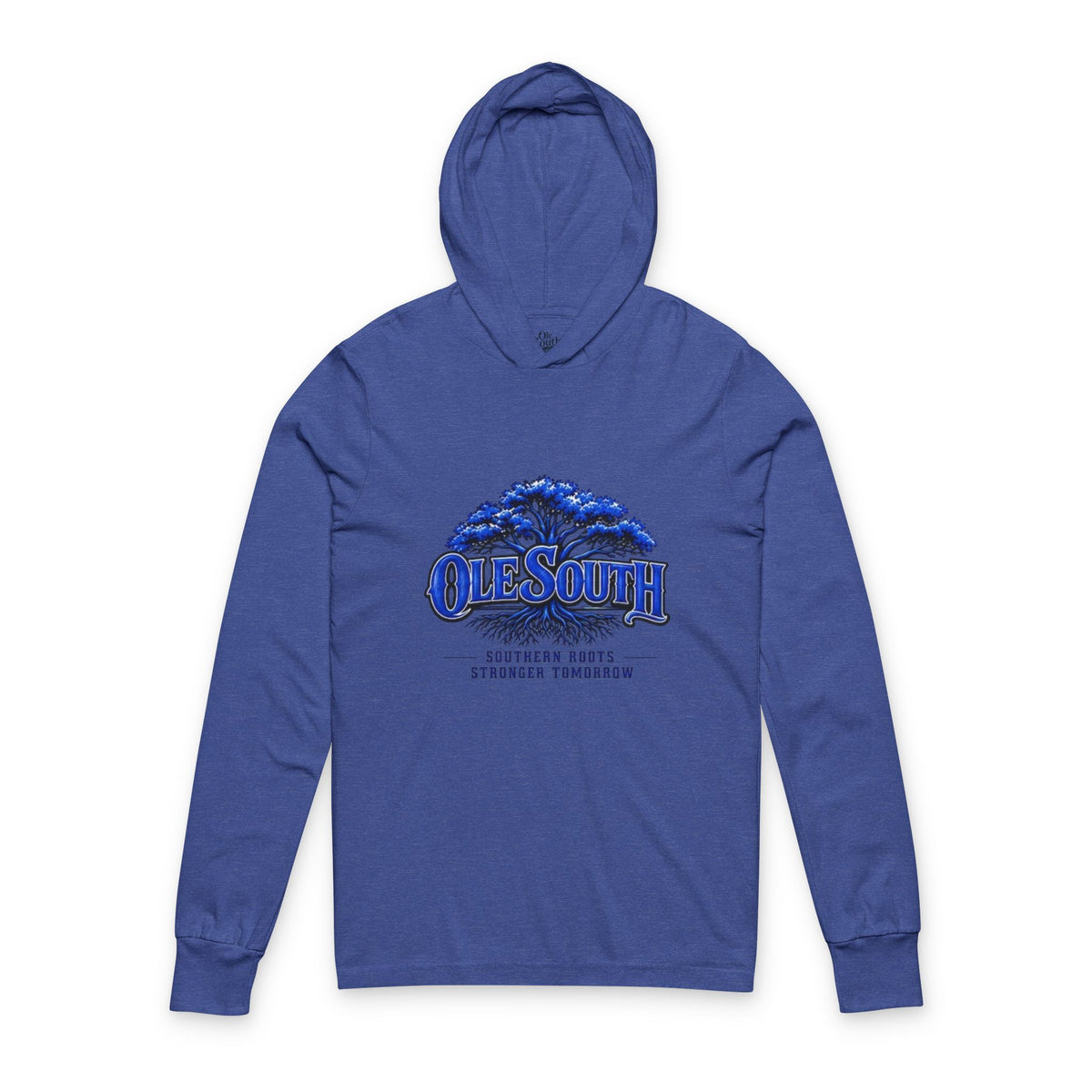 Southern Roots Hooded Long-Sleeve Tee — "Ole South" Graphic Southern Roots Stronger Tomorrow