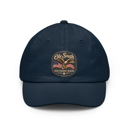 Ole South Dad Hat — Southern Made Embroidered Patch Baseball Cap