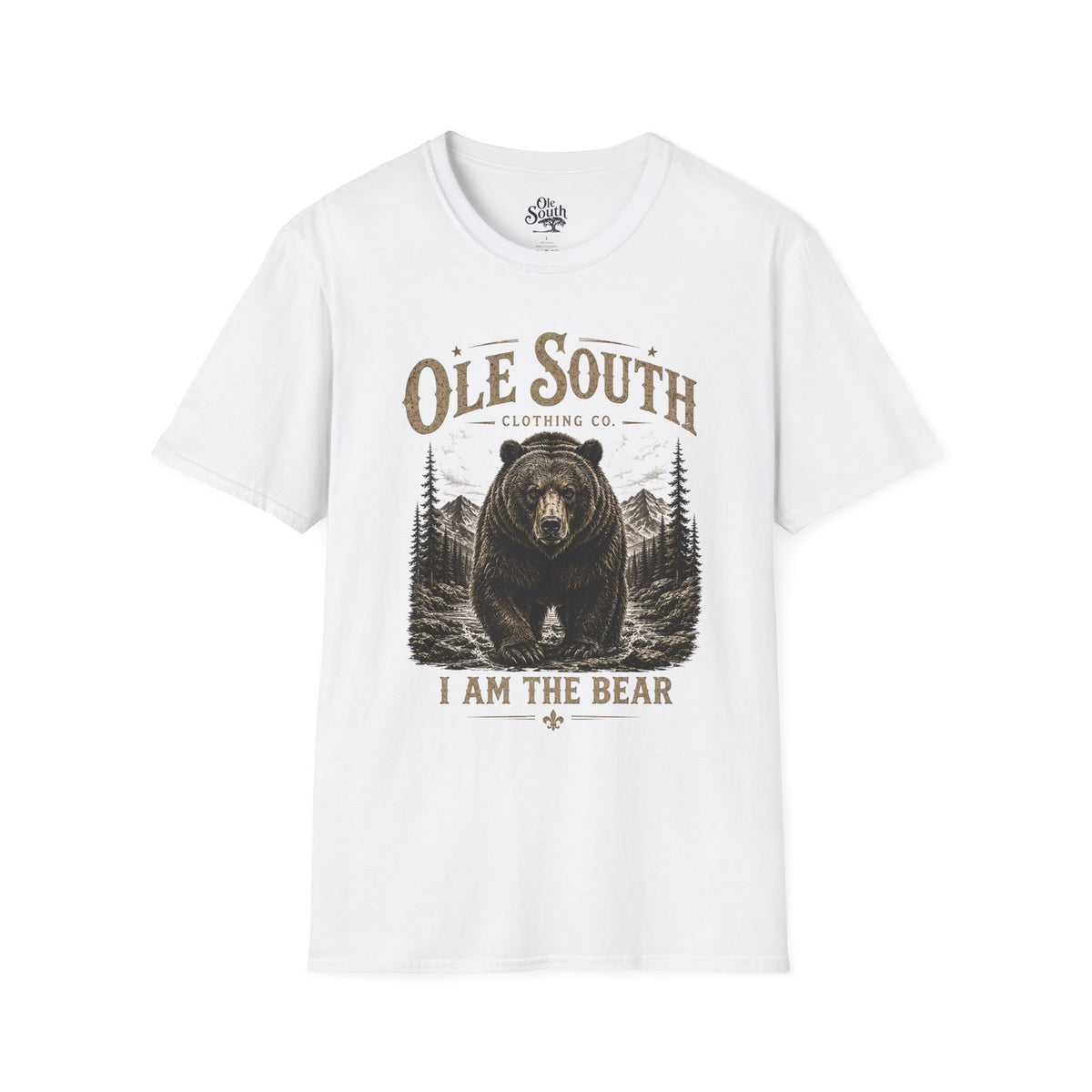 I Am The Bear T-Shirt — Ole South Vintage Bear Graphic Tee