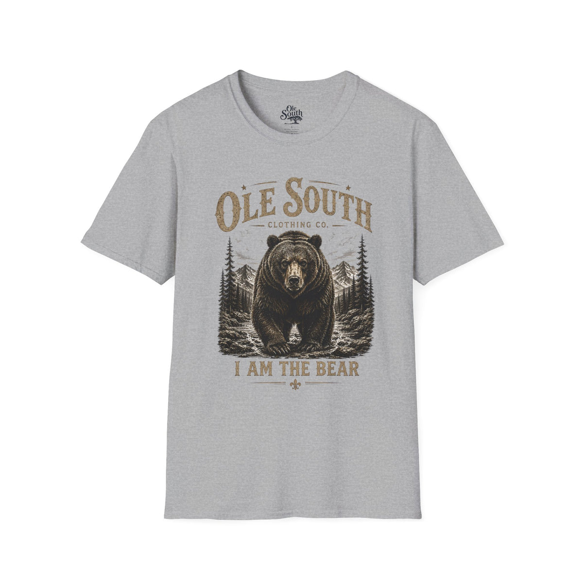 I Am The Bear T-Shirt — Ole South Vintage Bear Graphic Tee