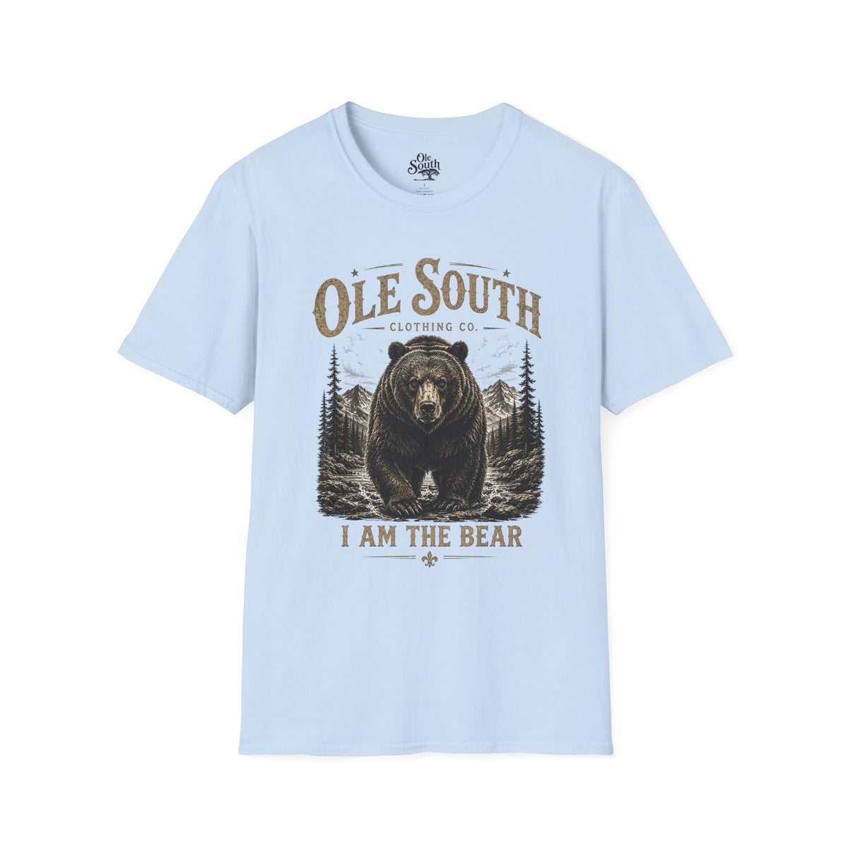 I Am The Bear T-Shirt — Ole South Vintage Bear Graphic Tee