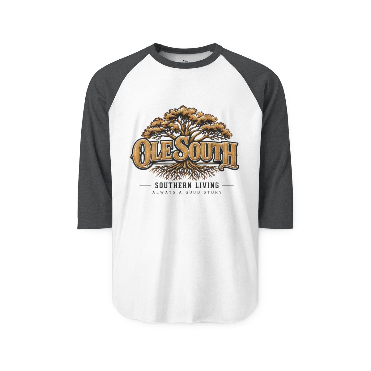 Ole South Raglan Shirt – Southern Living Tree Graphic 3/4 Sleeve